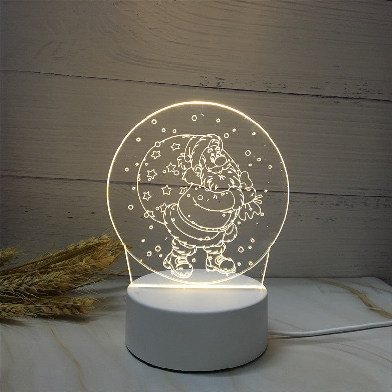 3D Led Lamp Creative Energy Saving Cartoon