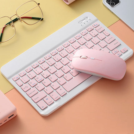 Portable keyboard and mouse set