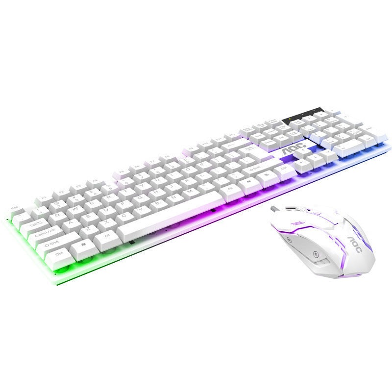 Manipulator Game Glow Keyboard And Mouse Set