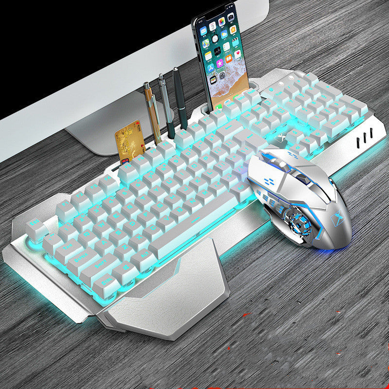 Rechargeable Wireless Keyboard And Mouse Set