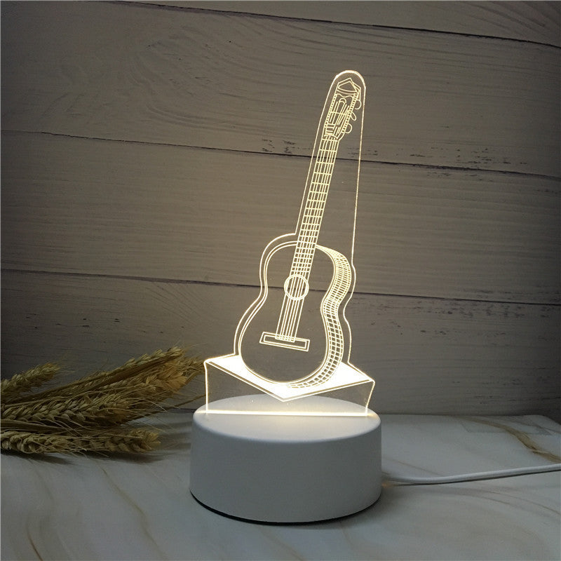 3D Led Lamp Creative Energy Saving Cartoon