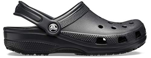 Crocs Unisex-Adult Classic Clogs (Best Sellers), Black, 9 Men/11 Women