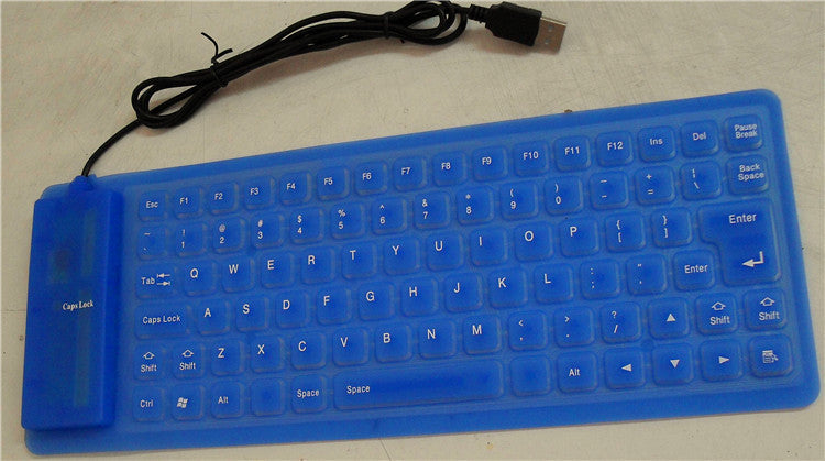 Wired silicone keyboard