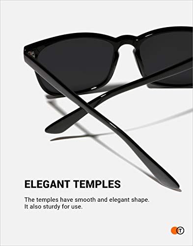 TIJN Polarized Sunglasses for Women Men Classic Trendy Stylish Sun Glasses 100% UV Protection