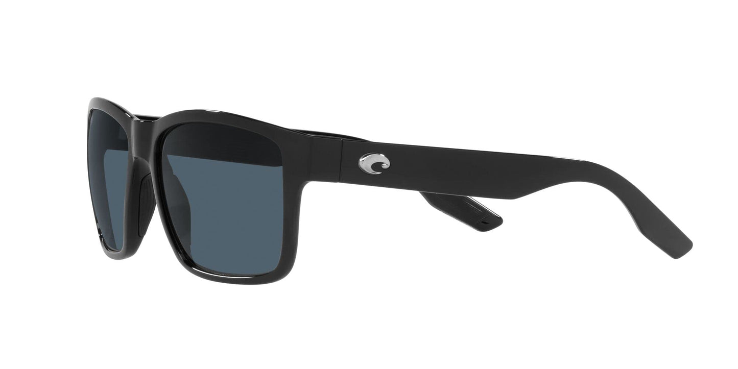 Costa Del Mar Man Sunglasses Black Frame, Gray Lenses, 57MM