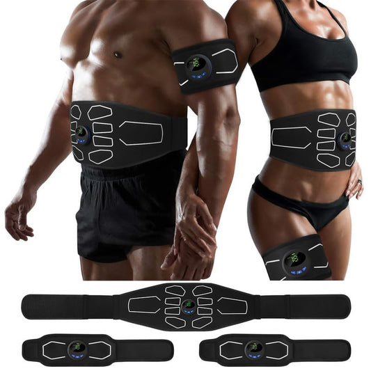 MarCoolTrip MZ Electronic Muscle Stimulator, Abs Stimulator Muscle Toner, Ab Machine Trainer for All Body, Fitness Strength Training Workout Equipment for Men and Women