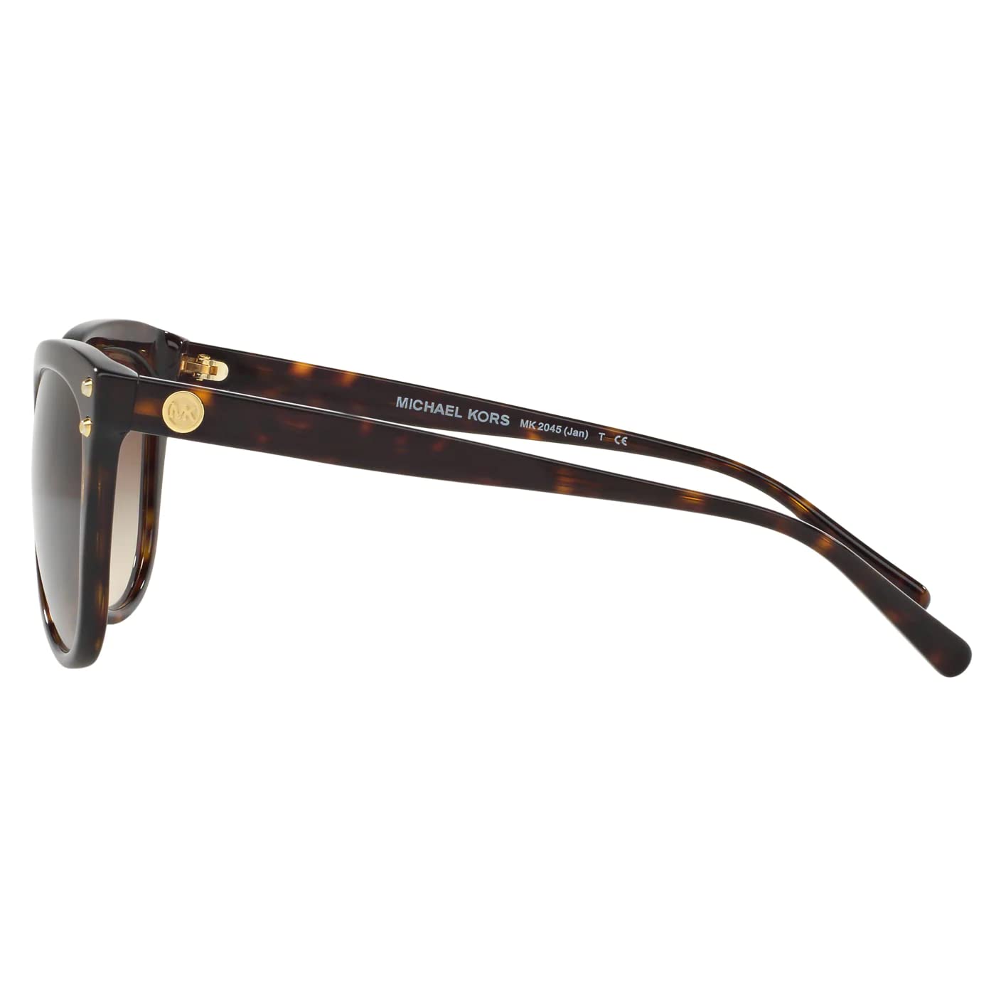 Michael Kors Jan MK2045 55mm Dark Tortoise Acetate/Brown Gradient One Size sunglasses womens