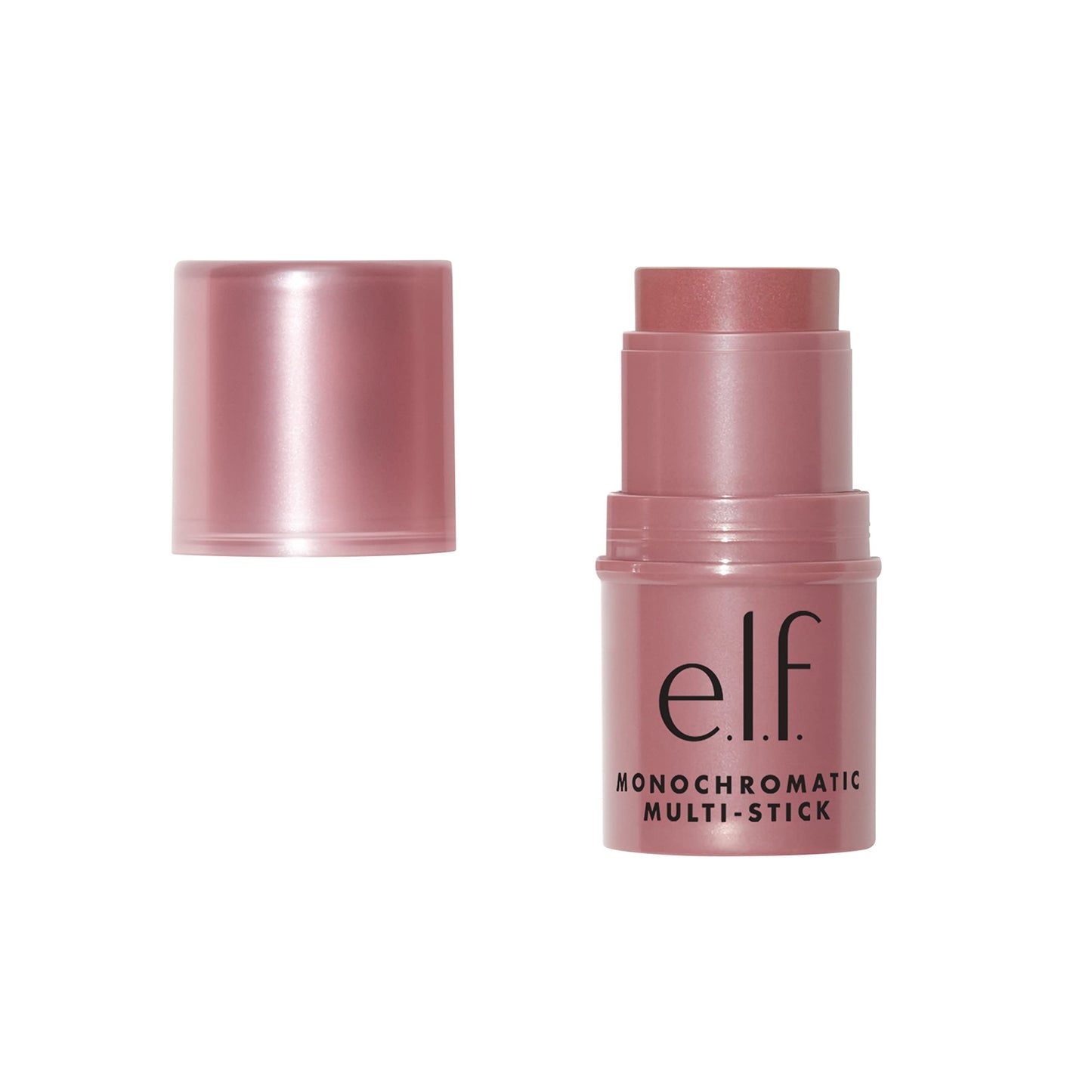 e.l.f., Monochromatic Multi Stick, Creamy, Lightweight, Versatile, Luxurious, Adds Shimmer, Easy To Use On The Go, Blends Effortlessly, Sparkling Rose, 0.17 Oz