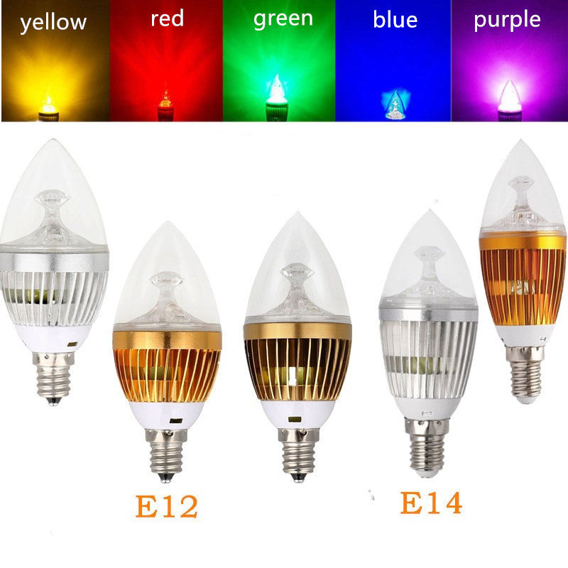 led candle light e14 screw tip bulb energy saving chandelier