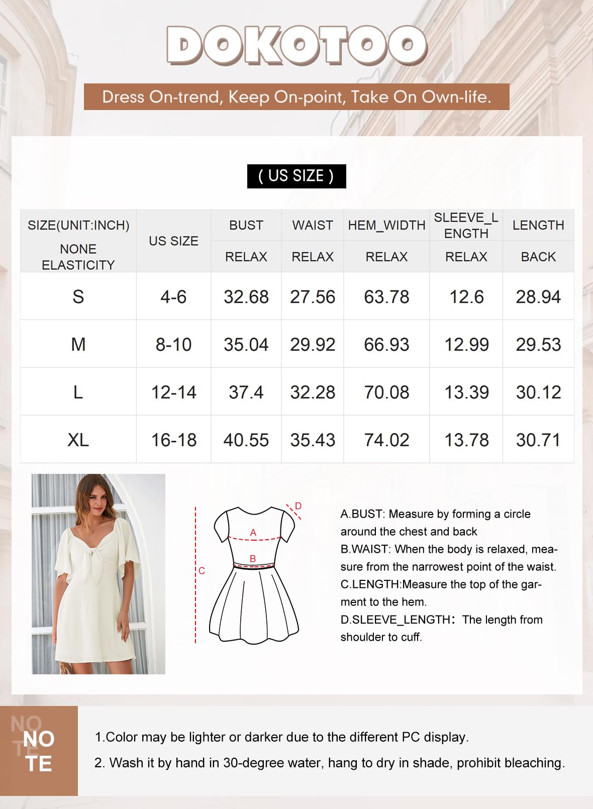 Dokotoo Summer Dresses for Women 2024 Casual Wedding Guest Fall Sexy V-Neck Drawstring Cap Sleeve Elegant Short Beach Dresses Fashion Outfits Mini Dress White