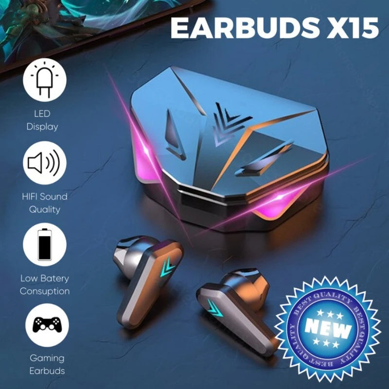 X15  Tws Earphone Bluetooth Wireless Without Box V5.1 In Ear Headphones Bluetooth Hearing Aids Sport Gamer Headset Phone