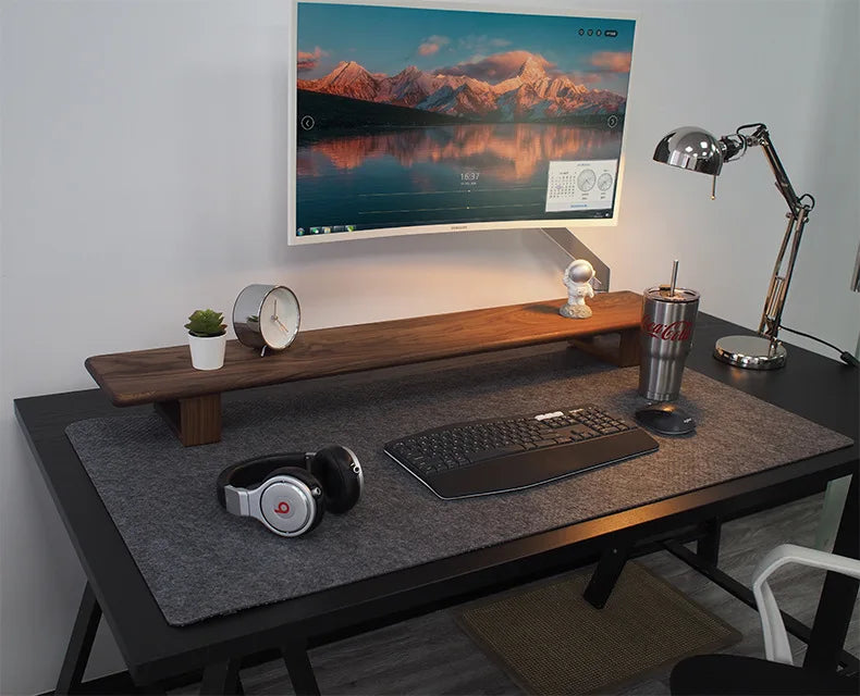 Big Wool Felt Mouse Pad Office Computer Desk Mat Table Keyboard Large Mousepad Gamer Laptop Non-Slip Desk Mat Gaming Accessories