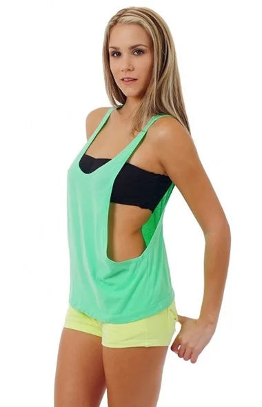 Women bodybuilding Vest Fitness Sport Yoga Tank Tops Sportswear Blouses Workout Crop Top Female Running tops Undershirt