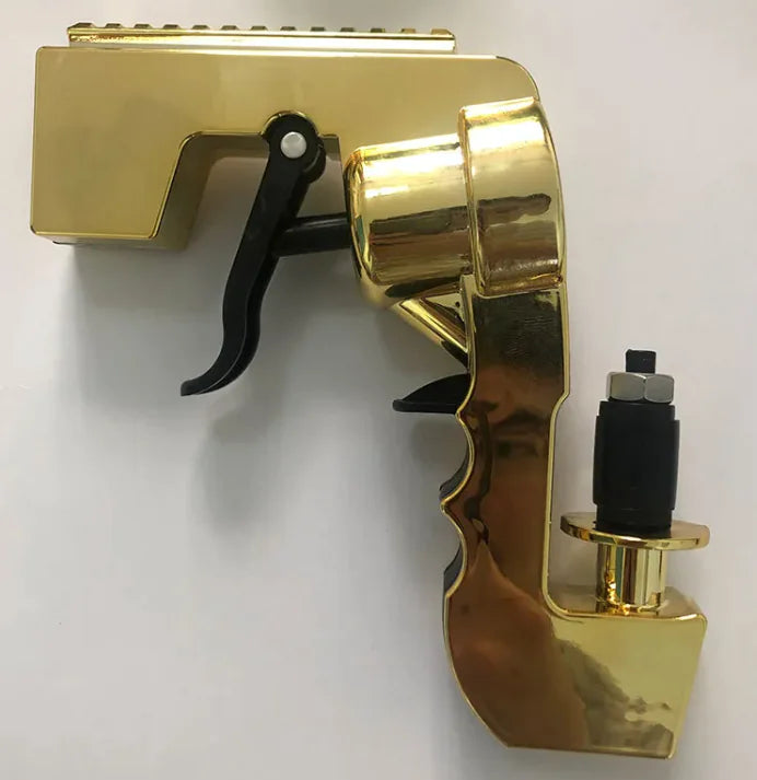 Premium Alloy Adjustable Champagne Gun – Bar Party Prop & Holder