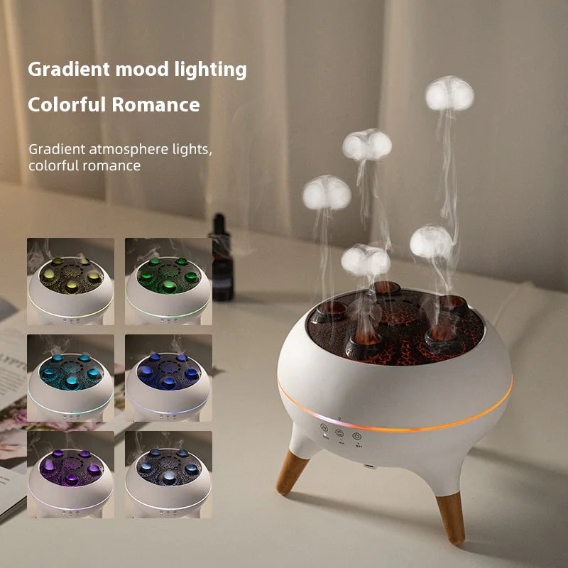 Flame Essential Oil Diffuser & Humidifier