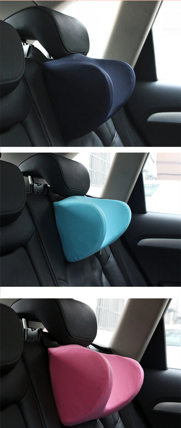 Car Headrest Memory Foam Children's Car Seat Headrest Safety Seat Neck Pillow Children Car Neck Pillow Car Interior Accessories