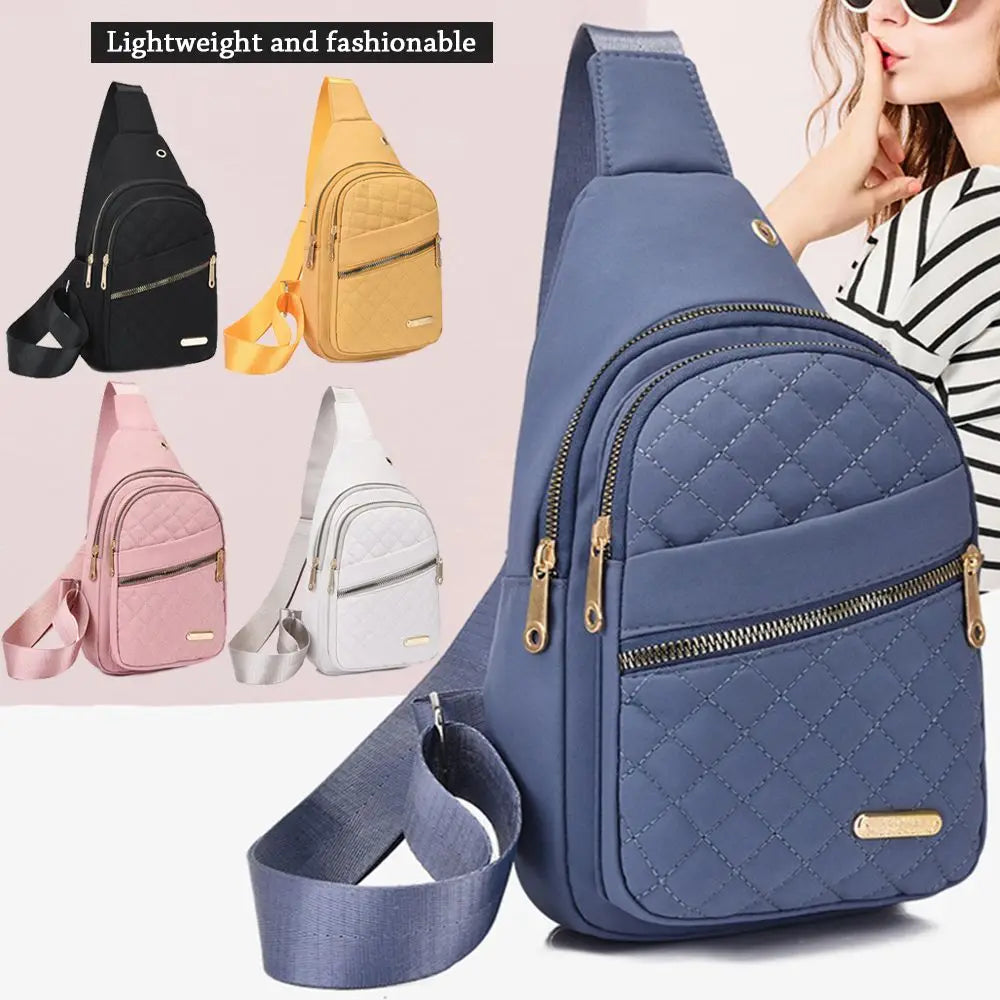 Multifunctional Travel Cross Body Chest Bag Small Sling Backpack Anti-theft Pouch Shoulder Bag