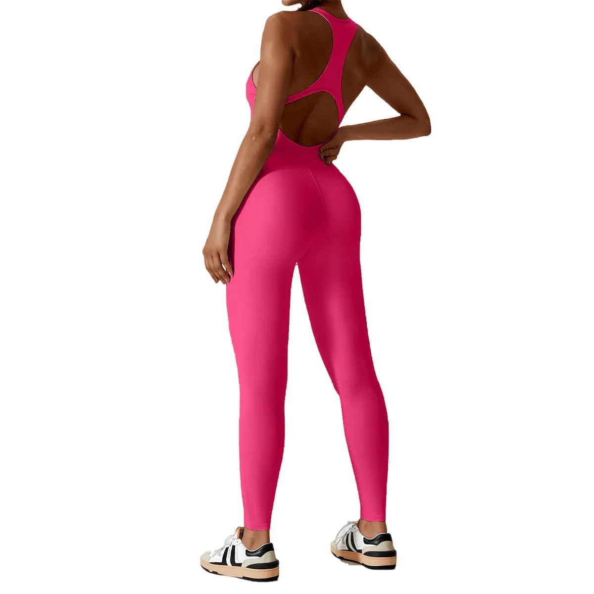 NCLAGEN GYM Romper Backless Set Fitness Bodysuit Siamese Sportswear Women Jumpsuit Buttery-Soft One-piece Playsuit Yoga Suit