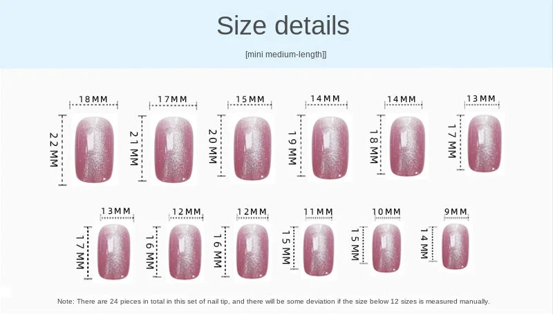 24pcs Jelly Red Long Mini Wearing False Nails Elegant Solid Colorful Seamless Removable Full Coverage Press On Fake Nails Art