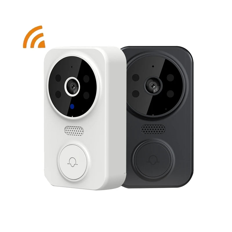 Tuya Smart Home Doorbell Camera WIFI Wireless Doorbell DC AC Battery Powered Camera Bell Smart Life Doorbell Camera