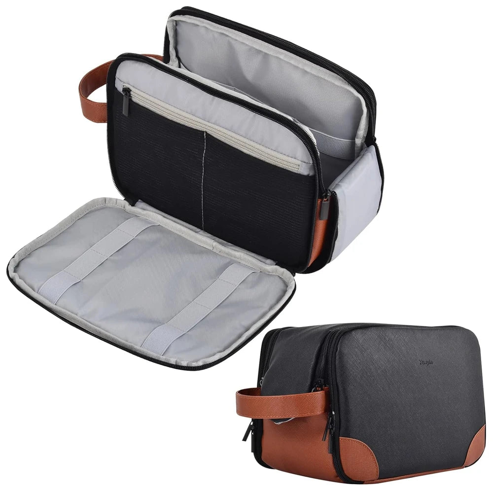 Men's Toiletry Bag Large Toiletry Organizer Dopp Kit Makeup Bag Waterproof Cosmetic Bags Men's Travel Necessaire