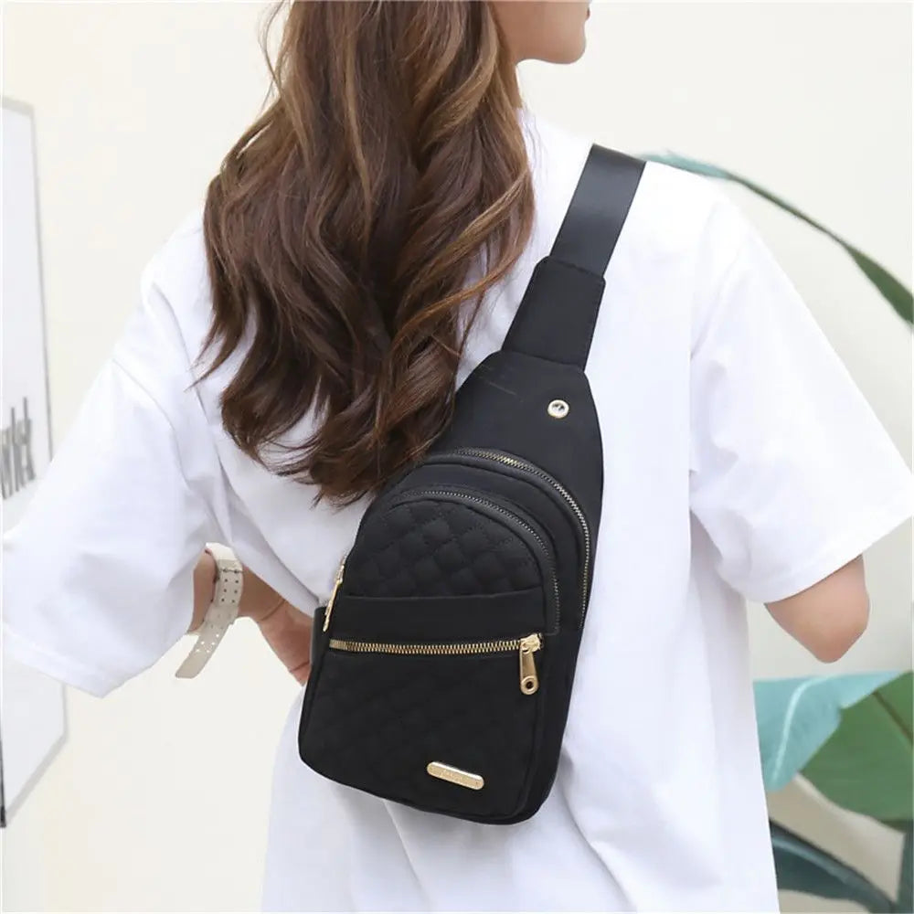 Multifunctional Travel Cross Body Chest Bag Small Sling Backpack Anti-theft Pouch Shoulder Bag