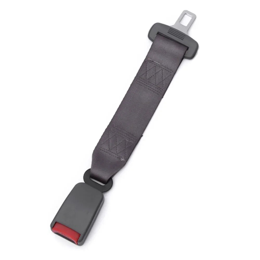 Seat Belt Extension Clip - 36CM 14'' Steel Car Safety Buckle & Pad Cover for Universal Fit Car Safety Belt Buckle Extension