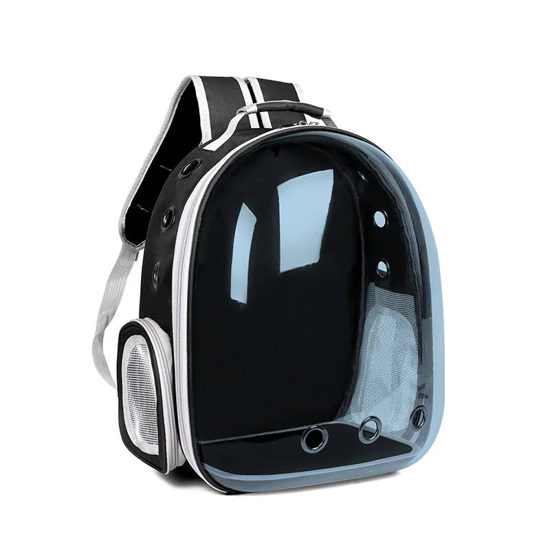 Pet Cat Carrying Bag Breathable Portable Pet Outdoor Travel Backpack Transparent Bag Carrier Pet Transport Space Capsule Bag