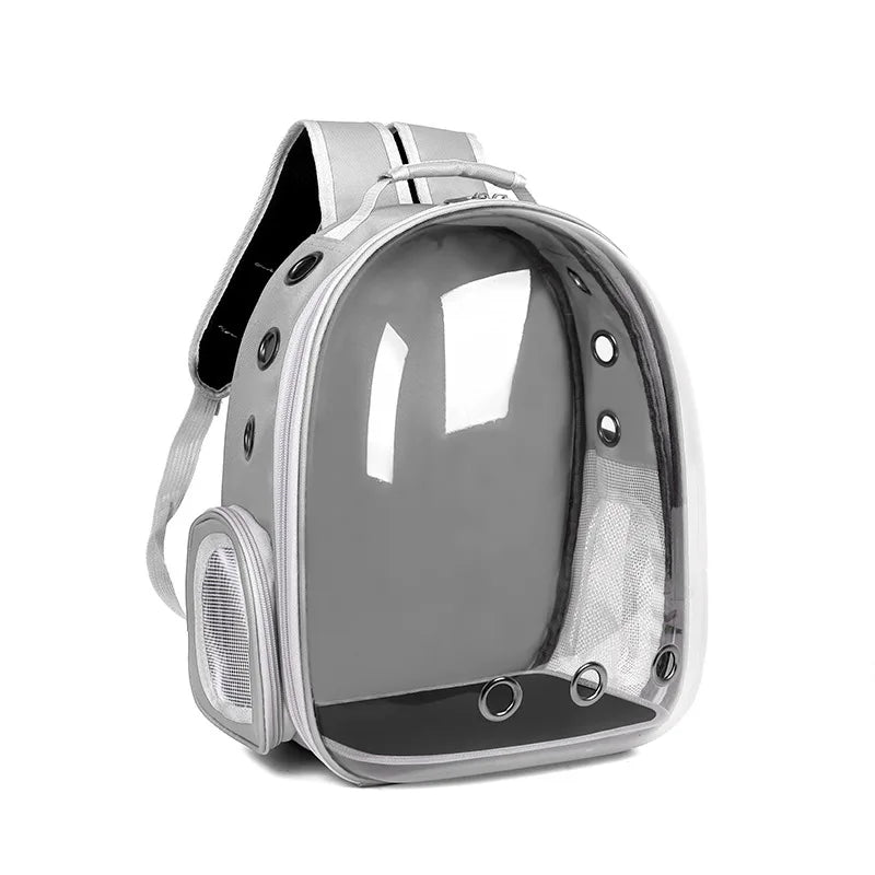 Pet Cat Carrying Bag Breathable Portable Pet Outdoor Travel Backpack Transparent Bag Carrier Pet Transport Space Capsule Bag