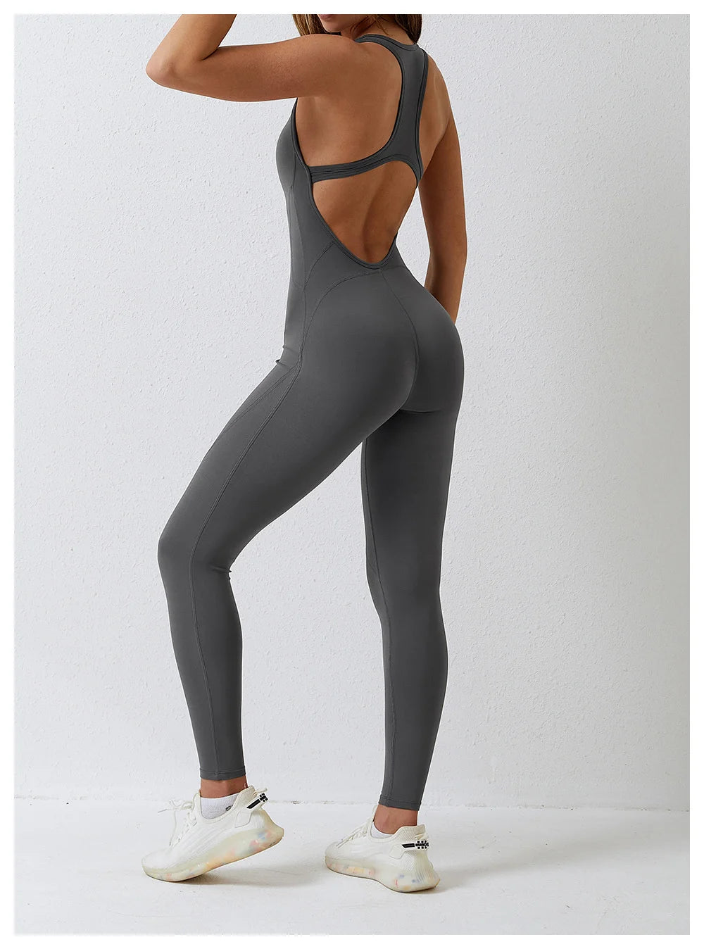 NCLAGEN GYM Romper Backless Set Fitness Bodysuit Siamese Sportswear Women Jumpsuit Buttery-Soft One-piece Playsuit Yoga Suit