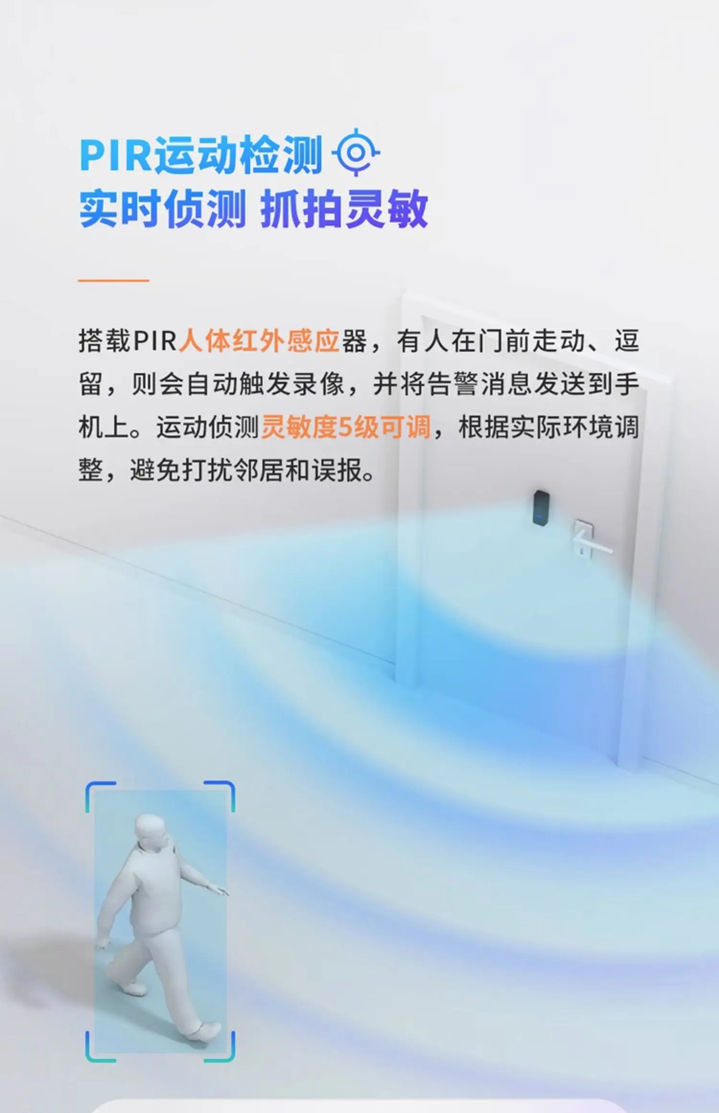 Video Doorbell Home Wireless Smart Mobile Phone Remote Monitoring Camera Cat Eye Entrance Door Pager