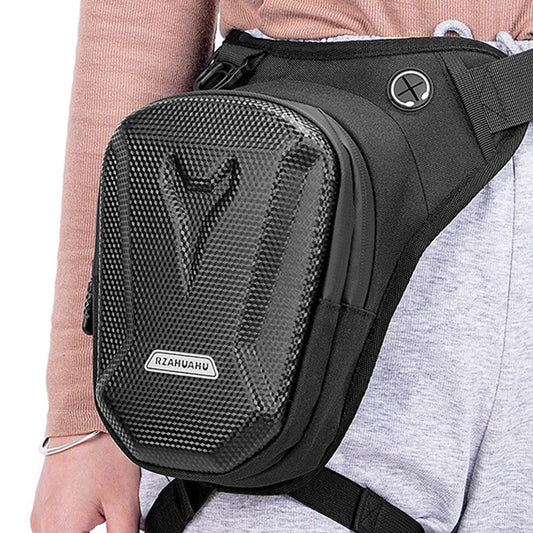 Waterproof Motorcycle Waist Leg Bag Tactical Travel Bag Men Hip Bum Pack Leg Side Bag Ride Bags Outdoor Casual Fanny Pack Bag