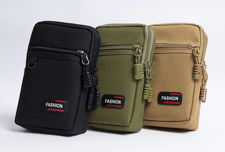 Military Molle Pouch Tactical Belt Waist Bag Outdoor Sport Waterproof Phone Bag Men Casual EDC Tool Pocket Hunting Fanny Pack