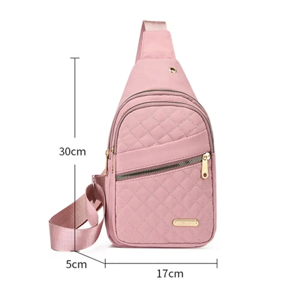 Multifunctional Travel Cross Body Chest Bag Small Sling Backpack Anti-theft Pouch Shoulder Bag