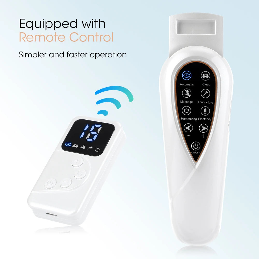 TENS V Face Lifting Device LED Photon Skin Rejuvenation Facial Slimming Tightening Lifter Massager Pulse Patch Remote Control