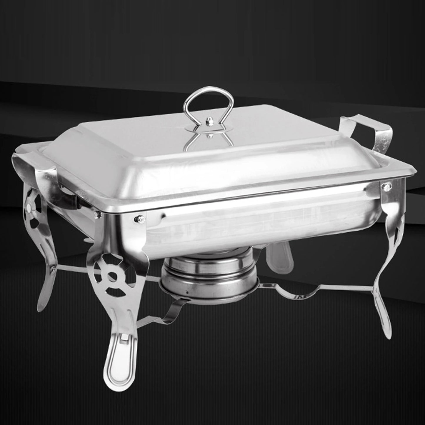 6L Food Warmer Chafing Dish Holding Containers Heat Containers