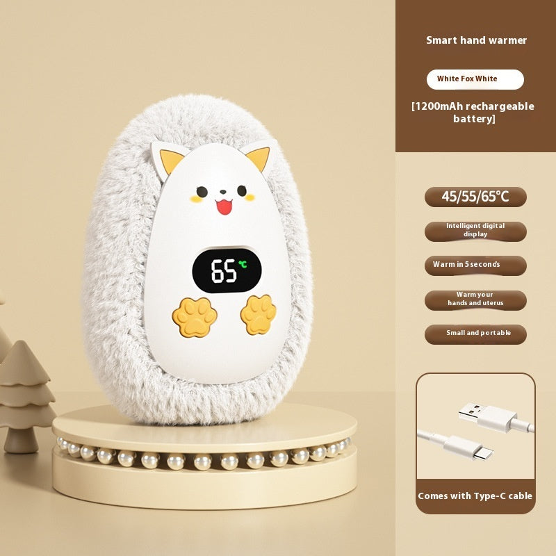 Rechargeable Mini-portable Plush Hand Warmer