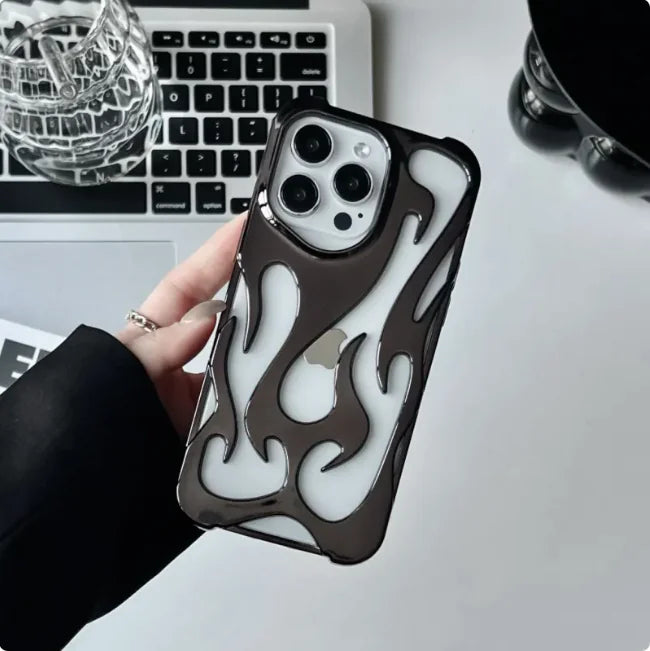 Flame Guard Electroplated Heat-Dissipating Phone Case