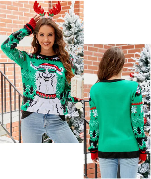 Casual Cartoon Animation Pullover