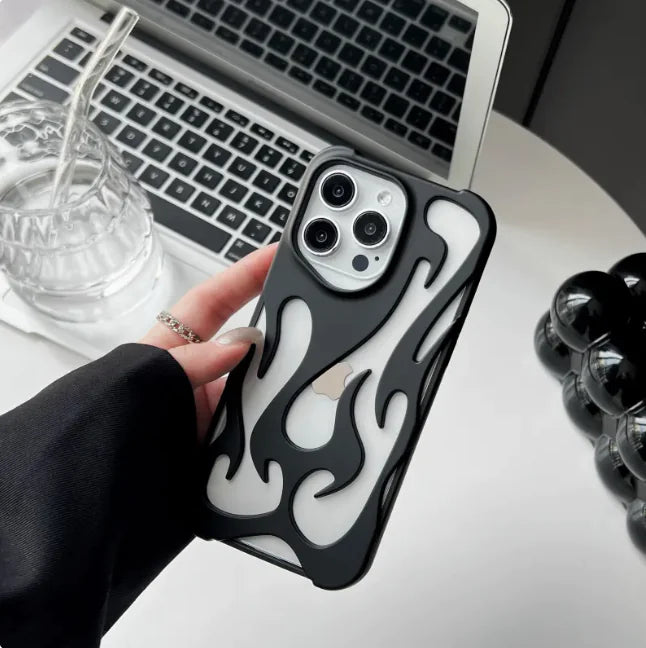 Flame Guard Electroplated Heat-Dissipating Phone Case